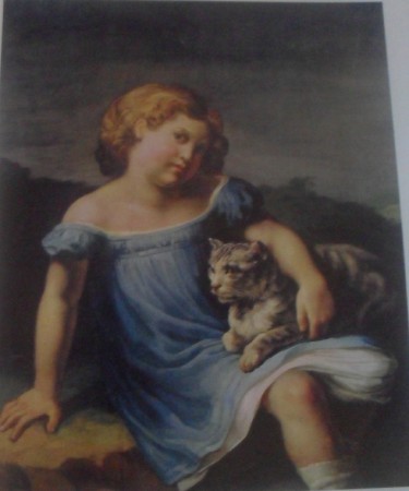 Louise Vernet niña 1819-1824, oleo sobre tela 60,5 – 50,5 cmThéodore Géricault (1791-1824), museo de Louvre Paris 