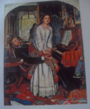El despertar de la conciencia 1853, oleo sobre tela 74,9 – 55,8 cmWilliam Holman Hunt (1827-1910), the tate galerry Londres